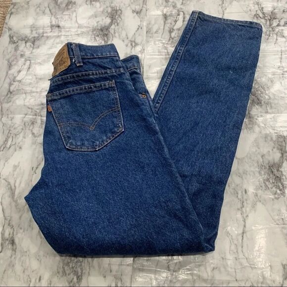 Levi’s vintage orange tab 509 Tapered leg denim jeans measurements waist 28 - Picture 1 of 10